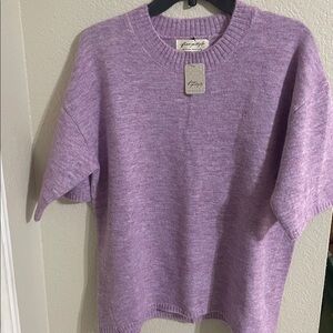 Free People Lavender Sweater
